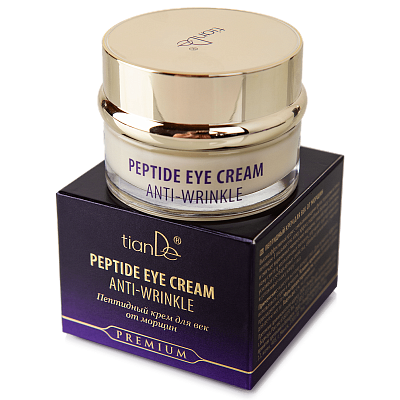 Пептиден крем за околу очи против брчки