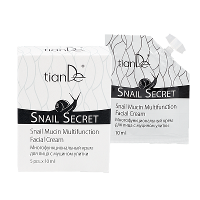Мултифункционален крем за лице со муцин, секрет од полжав