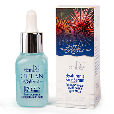 Хијалуронски серум за лице „Ocean Riches“, 25 мл.