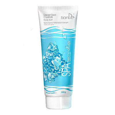 Сол за тело со кристали од Мртво море.
