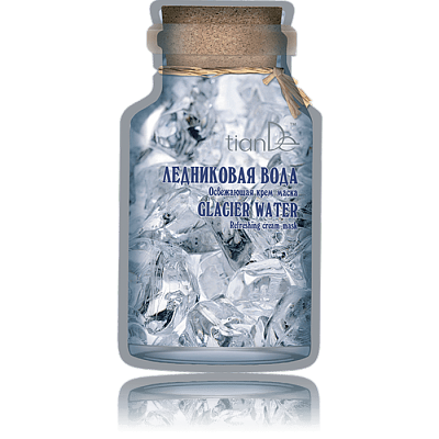 Маска за лице со глечарска вода