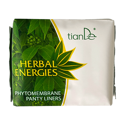 Секојдневни дамски влошки „Енергија на билките“, 20 парчиња.